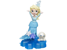 Игрушка Hasbro Disney Princess Холодное сердце Маленькая кукла на движущейся платформе-снежинке B9249