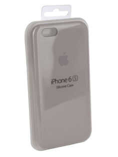 Аксессуар Чехол Innovation для APPLE iPhone 6 / 6S Silicone Case Light Grey 10258