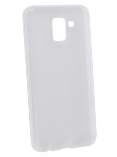 Чехол Brosco для Samsung Galaxy J6 2018 Silicone Transparent SS-J6(8)-TPU-TRANSPARENT
