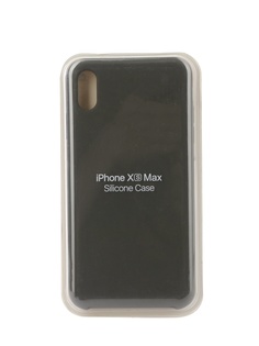 Аксессуар Чехол Innovation для APPLE iPhone XS Max Silicone Grey 12855