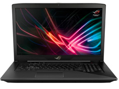Ноутбук ASUS ROG GL703VM-BA226 Black Metal 90NB0GL2-M04420 (Intel Core i5-7300HQ 2.5 GHz/8192Mb/1000Gb+128Gb SSD/nVidia GeForce GTX 1060 3072Mb/Wi-Fi/Bluetooth/Cam/17.3/1920x1080/DOS)