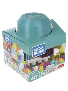 Конструктор Mattel Fisher-Price Mega Bloks Блоки для развития воображения 40дет. FRX19