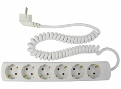 Удлинитель Schwabe 6 Sockets 2.5m White 11461AS