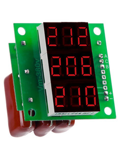 Вольтметр Digitop Вм-14 3x220v Red