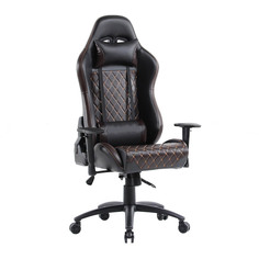 Компьютерное кресло TetChair iChess искусственная кожа Black-Brown