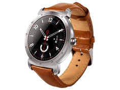 Умные часы Eco K88H Plus Leather Strap Silver