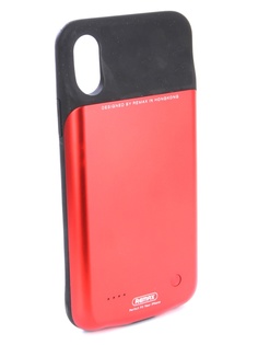 Аксессуар Чехол-аккумулятор Remax для APPLE iPhone X 3200mAh Penen PN-04 Red