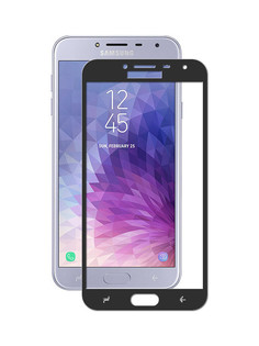 Аксессуар Защитное стекло Dekken для Samsung Galaxy J4 Full Screen Full Glue 2.5D 9H 0.33mm Black Frame 20927
