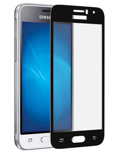 Аксессуар Защитное стекло Dekken для Samsung Galaxy J1 2016 Full Screen Full Glue 2.5D 9H 0.33mm Black Frame 20935
