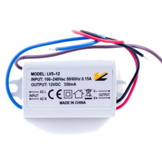 Блок питания SWGroup IP67 5W 12V