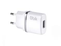 Зарядное устройство Ubik UHP11 1xUSB 1A White