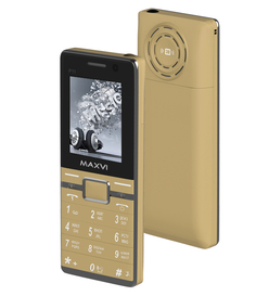 Сотовый телефон Maxvi P11 Gold