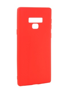 Аксессуар Чехол Zibelino для Samsung Galaxy Note 9 Soft Matte Red ZSM-SAM-NOT9-RED