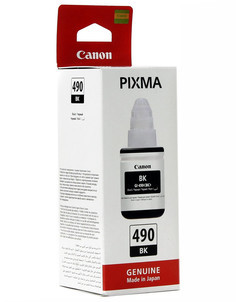 Чернила Canon GI-490BK Black 0663C001 для G1400/G2400/G3400