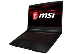 Ноутбук MSI GF63 8RC-045RU 9S7-16R112-045 Black (Intel Core i7 8750H 2.2GHz/8192Mb/1000Gb+128Gb/No ODD/nVidia GeForce GTX1050 4096Mb/Wi-Fi/Bluetooth/Cam/15.6/1920x1080/Windows 10 64-bit)