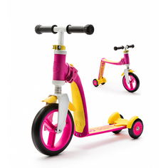 Самокат Scoot&Ride Highway Baby Plus Yellow-Pink Scootride