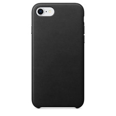 Аксессуар Чехол APPLE iPhone 8 / 7 Leather Case Black MQH92ZM/A