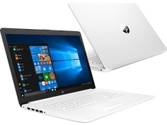 Ноутбук HP 17-by0026ur White 4JZ29EA (Intel Core i5-8250U 1.6 GHz/8192Mb/1000Gb+128Gb SSD/DVD-RW/AMD Radeon 530 2048Mb/Wi-Fi/Bluetooth/Cam/17.3/1920x1080/Windows 10 Home 64-bit)