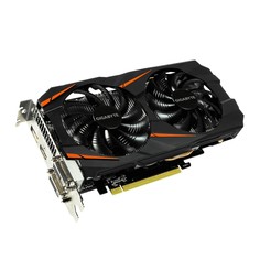 Видеокарта GigaByte GeForce GTX 1060 1582Mhz PCI-E 3.0 3072Mb 8008Mhz 192 bit 2xDVI HDMI HDCP GV-N1060WF2OC-3GD