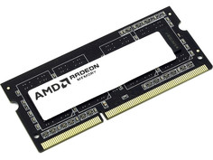 Модуль памяти AMD DDR3 SO-DIMM 1600MHz PC3-12800 CL11 - 4Gb R534G1601S1S-U