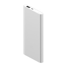 Внешний аккумулятор Xiaomi Mi Power Bank 2 5000mAh Silver PLM10ZM