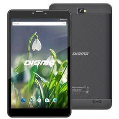 Планшет Digma Plane 8522 3G Black PS8135MG (MediaTek MT8321 1.3 GHz/1024Mb/8Gb/3G/Wi-Fi/Bluetooth/Cam/8/1280x800/Android) 475573