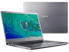 Ноутбук Acer Swift SF314-54-8456 NX.GXZER.010 Silver (Intel Core i7-8550U 1.8 GHz/8192Mb/256Gb SSD/No ODD/Intel HD Graphics/Wi-Fi/Cam/14.0/1920x1080/Linux)