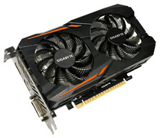 Видеокарта GigaByte GeForce GTX 1050 1417Mhz PCI-E 3.0 3072Mb 7008Mhz 96 bit DVI HDMI DP HDCP GTX 1050 OC 3G GV-N1050OC-3GD