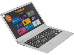 Ноутбук Digma CITI E301 Silver ES3008EW (Intel Atom x5-Z8350 1.44 GHz/4096Mb/32Gb SSD/Intel HD Graphics/Wi-Fi/Bluetooth/Cam/13.3/1920x1080/Windows 10 Home 64-bit)