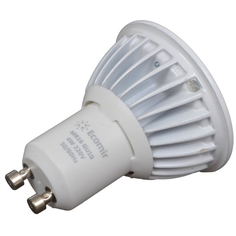 Лампочка Ecomir GU10 MR16 5W 3000K 220V матовая, жёлтый свет 43156