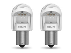 Лампа Philips X-treme Ultinon LED P21W 12V-21W BA15s Red (2 штуки) 11498XURX2