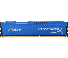 Модуль памяти HyperX Fury Blue Series PC3-15000 DIMM DDR3 1866MHz CL10 - 8Gb HX318C10F/8 Kingston