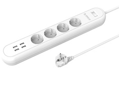 Сетевой фильтр Orico ODE-4A4U-EU-WH