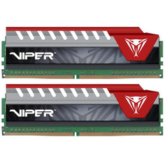 Модуль памяти Patriot Memory Viper Elite DDR4 DIMM 2800MHz PC4-22400 CL16 - 16Gb KIT (2x8Gb) PVE416G280C6KRD Red