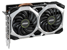 Видеокарта MSI GeForce RTX 2060 1710Mhz PCI-E 3.0 6144Mb 14000Mhz 192 bit HDMI 3xDP RTX 2060 VENTUS XS 6G OC