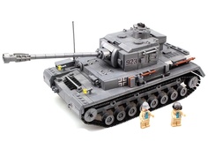 Конструктор Город Игр BrickBattle GI-6744 Танк Pz IV