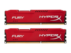 Модуль памяти HyperX Fury Red Series DDR3 DIMM 1866MHz PC3-15000 CL10 - 16Gb KIT (2x8Gb) HX318C10FRK2/16 Kingston