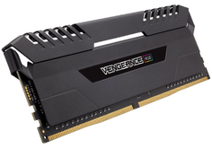Модуль памяти Corsair Vengeance RGB DDR4 DIMM 3733MHz PC4-29800 - 64GB KIT (4x16Gb) CMR64GX4M4K3733C17
