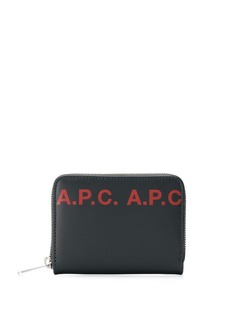 A.P.C. кошелек с логотипом