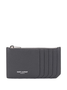 Saint Laurent картхолдер на молнии