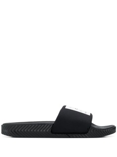 Adidas Originals By Alexander Wang шлепанцы с нашивкой-логотипом
