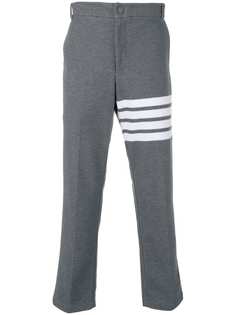 Thom Browne брюки чинос из ткани пике с полосками 4-Bar