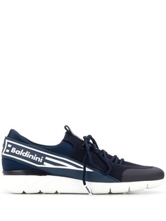 Baldinini logo strap sneakers