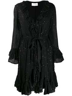 Sundress декорированное платье с длинными рукавами