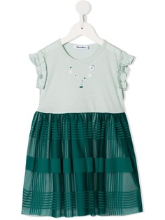 Familiar платье с оборками на рукавах