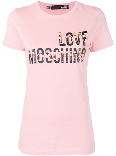 Love Moschino футболка с логотипом Cheerleader Doll