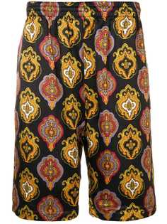 Stussy плавки-шорты с принтом в стиле барокко