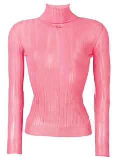 Courrèges трикотажный топ