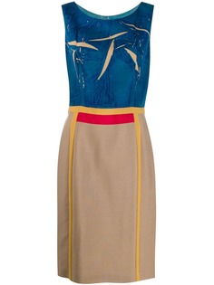 Prada Pre-Owned платье 2005-го года с абстрактным принтом