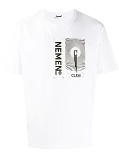 Nemen logo print crew neck T-shirt